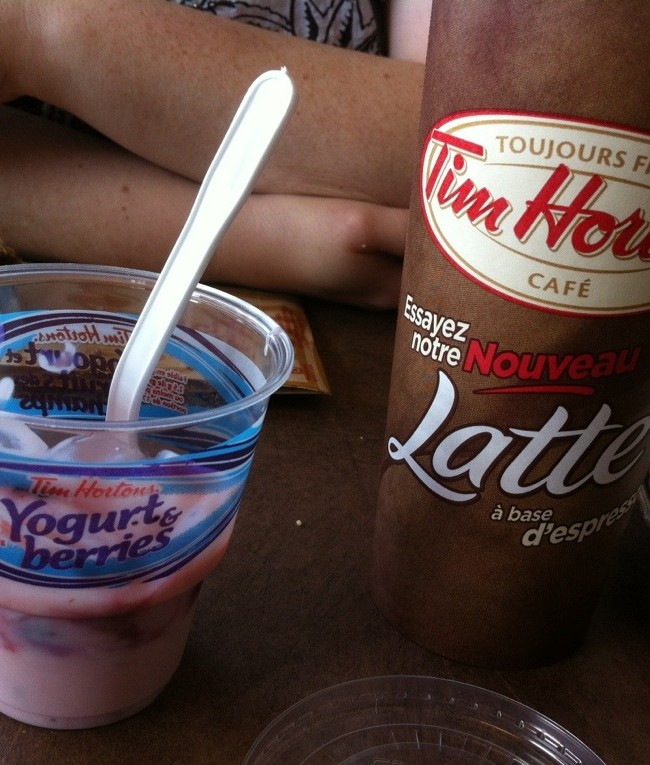 Out with Momma for Lunch