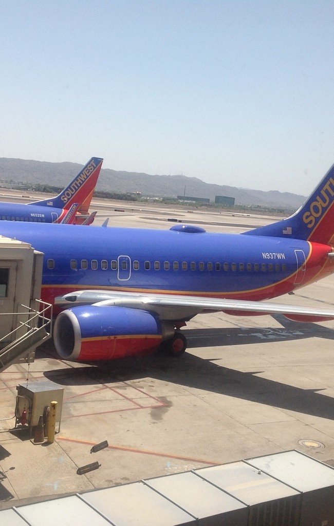 Another view of our plane