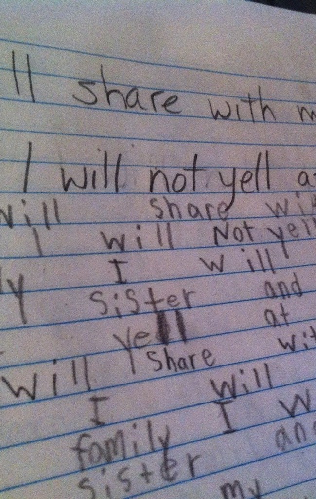 I Will Share With My Sister….