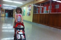 Little Girl in a Big School