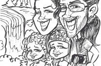 Caricature from the Rockton Fair (2011)