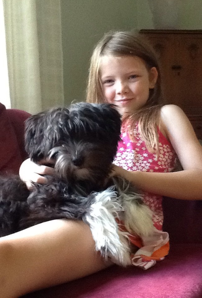 With Sophie in Peterborough