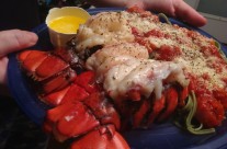 Lobster Tails and Pasta