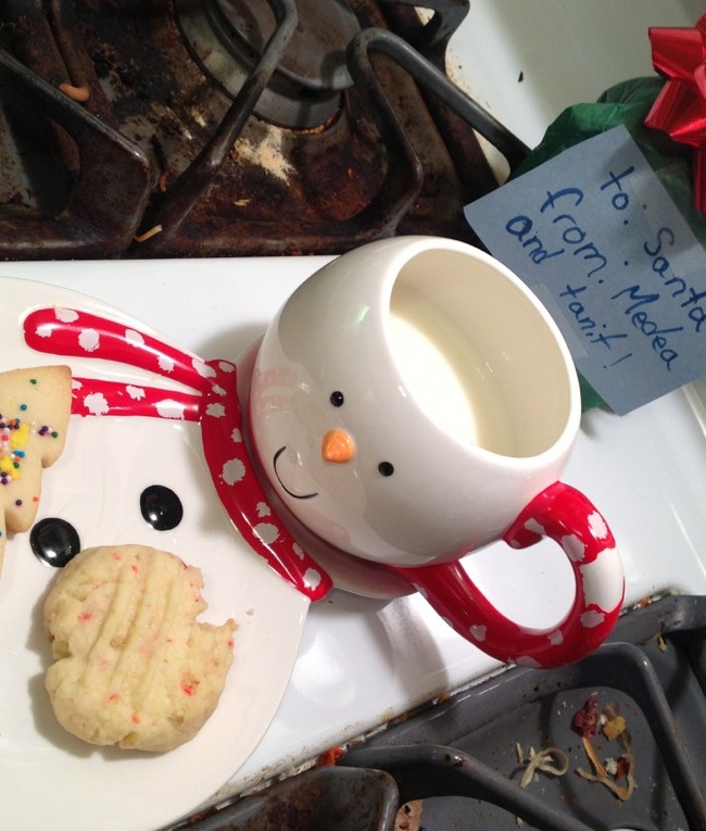 Santa’s Cookies and Milk All Ready!