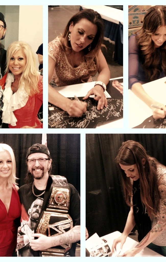 Meeting the Ladies at Wrestlecon