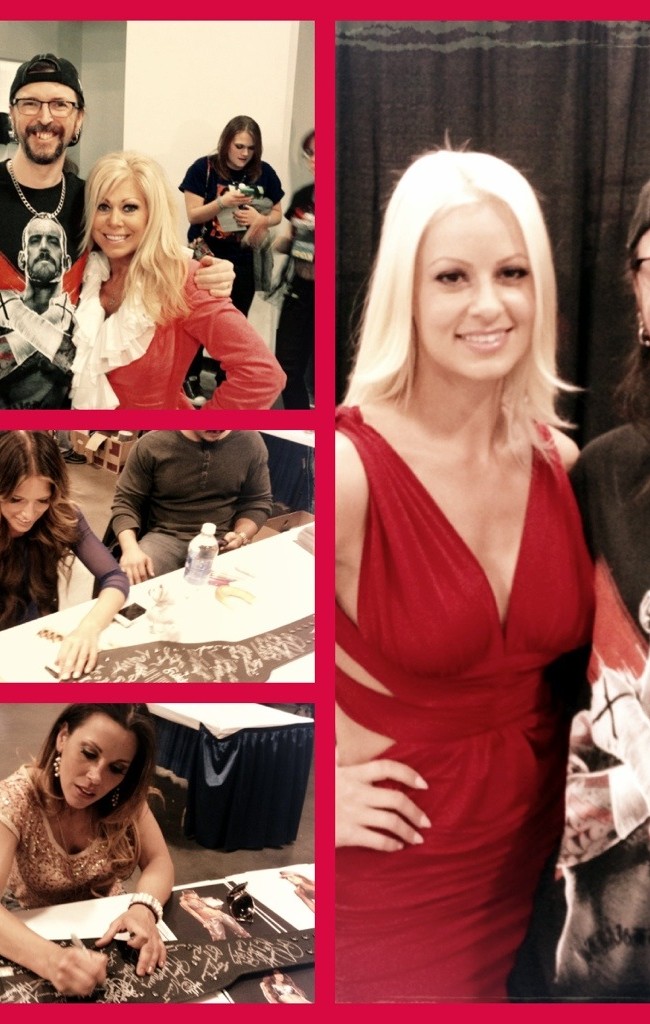 Meeting Maryse, Terri, Mickie James, and Kelly Kelly