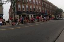 Waiting for the Parade