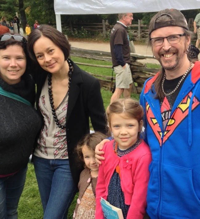 Meeting Meg Tilly at Telling Tales