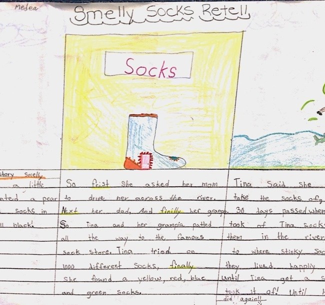 Smelly Socks Retell