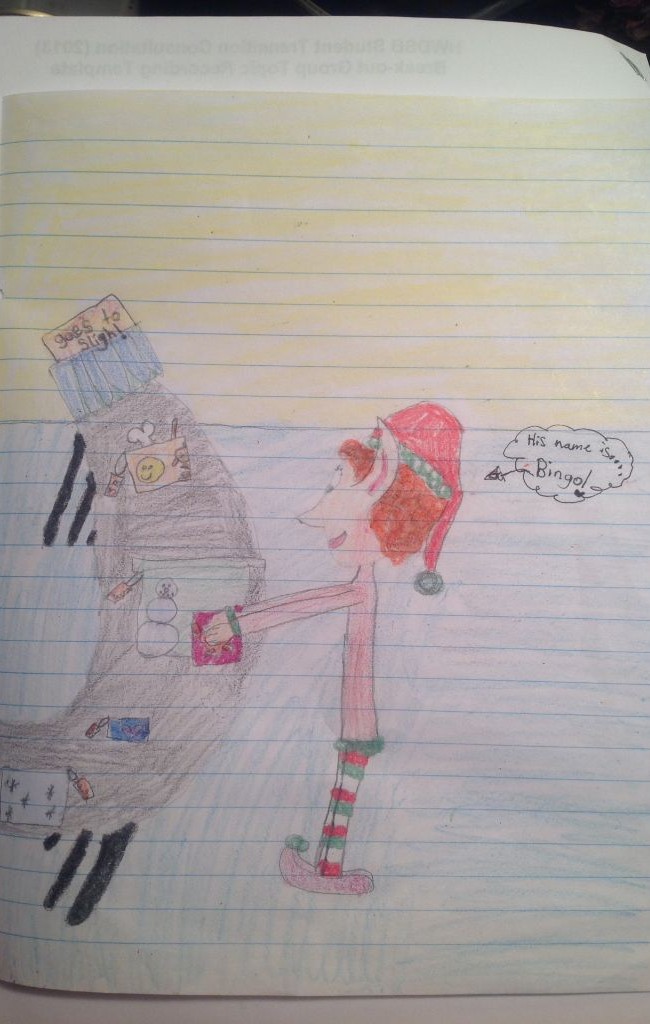 A Lovely Elf for Santa