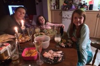 Smiles at Christmas Dinner