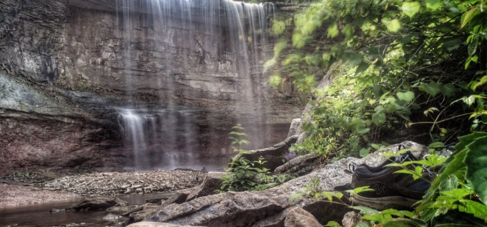 Indian Falls in Grey County